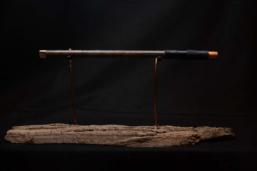 Lullaby Edition Copper Flute #LE0016 in Autumn Patina