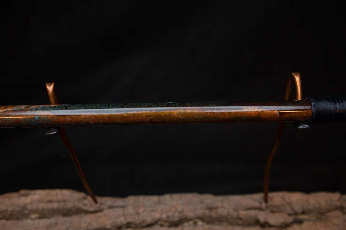 Lullaby Edition Copper Flute #LE0017 in Autumn Patina