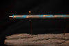 Lullaby Edition Copper Flute #LE0018 in Turquoise Summer