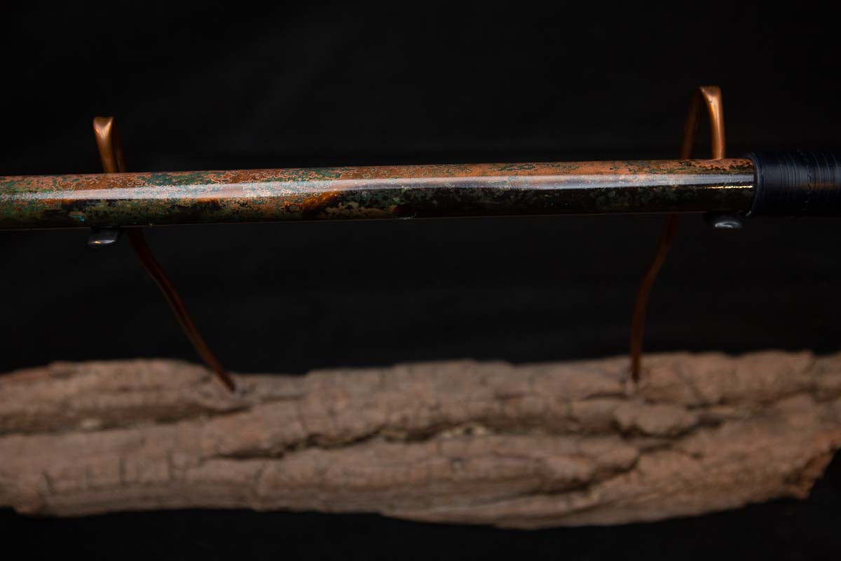 Lullaby Edition Copper Flute #LE0020 in Autumn Patina