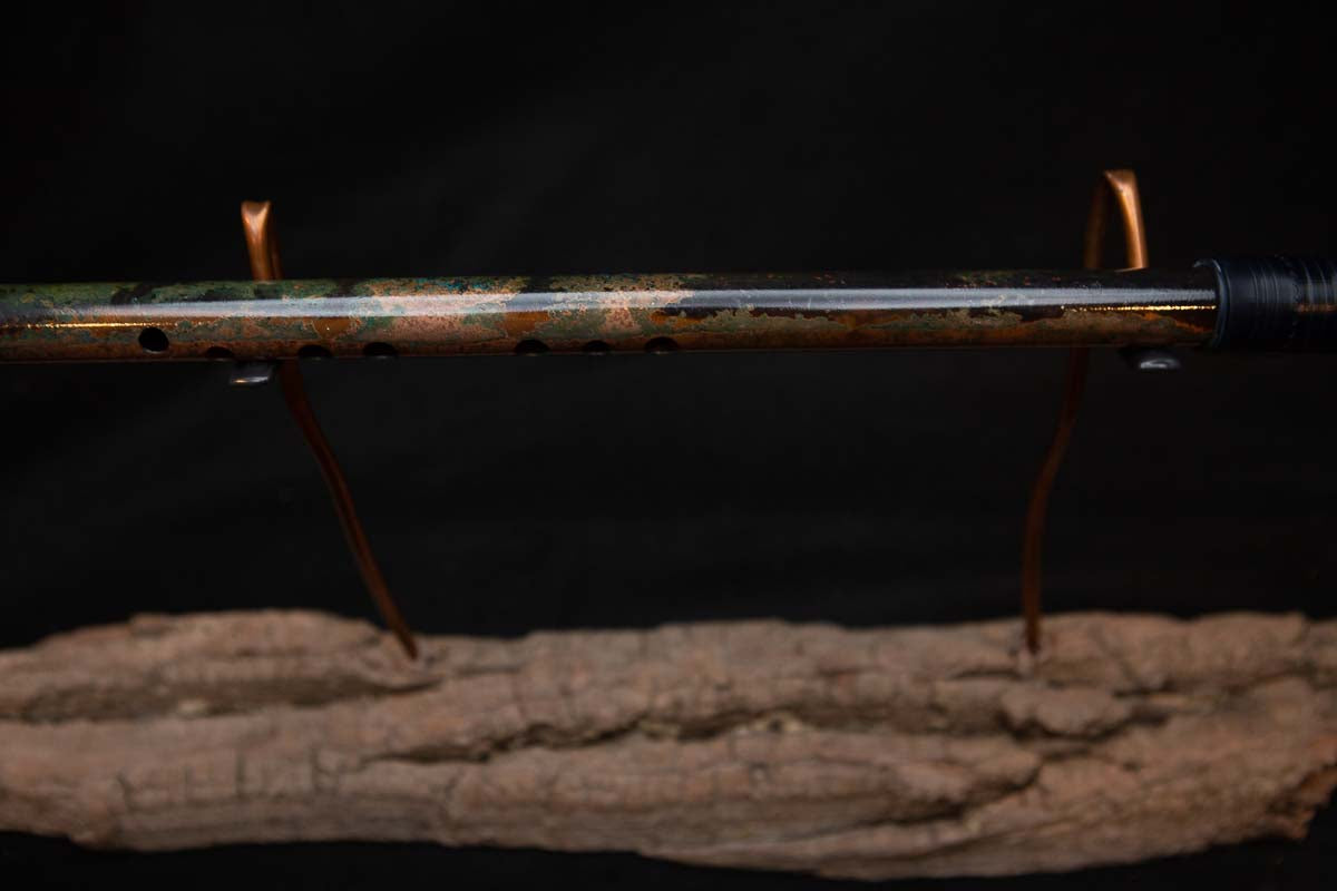 Lullaby Edition Copper Flute #LE0020 in Autumn Patina