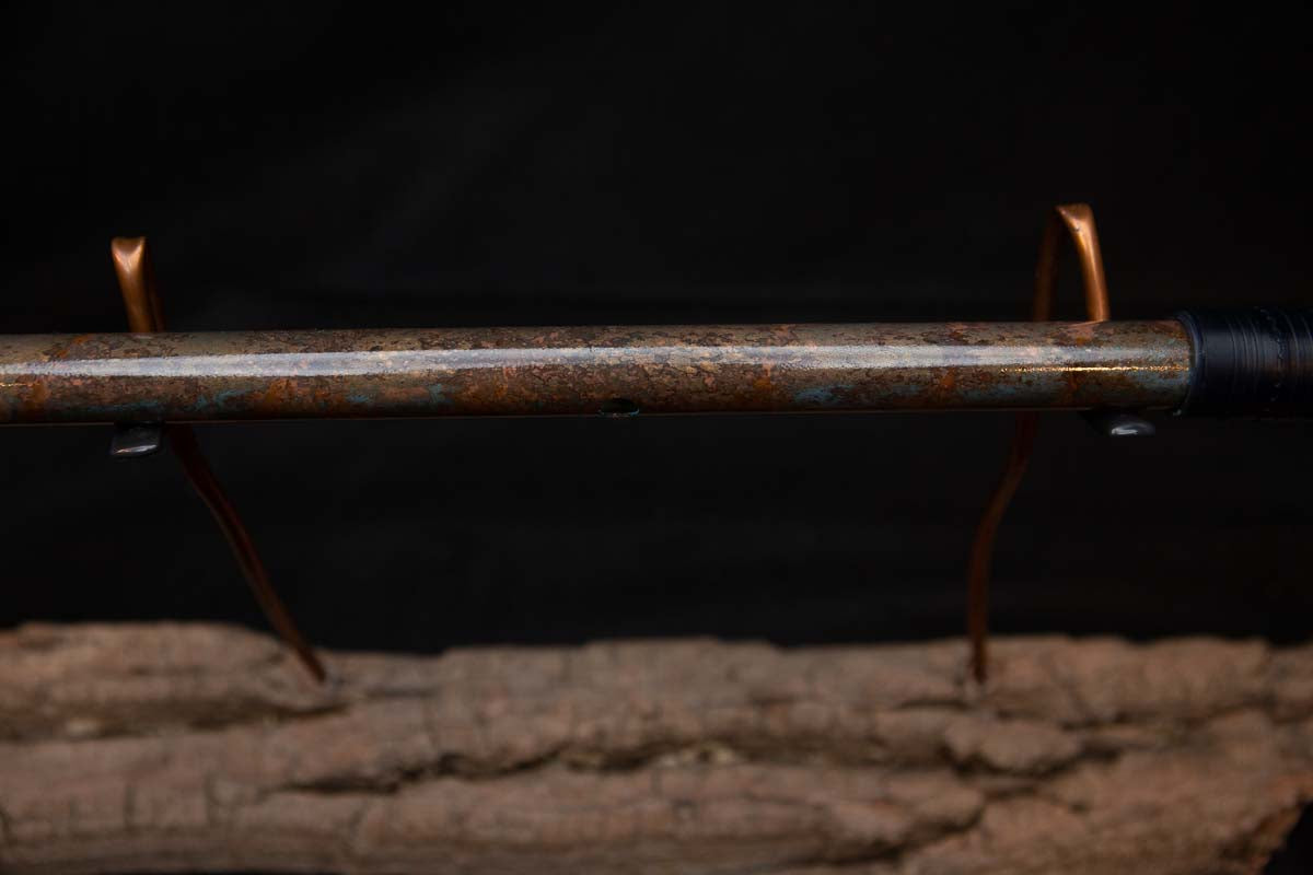 Lullaby Edition Copper Flute #LE0021 in Autumn Patina