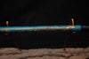 Lullaby Edition Copper Flute #LE0022 in Turquoise Summer