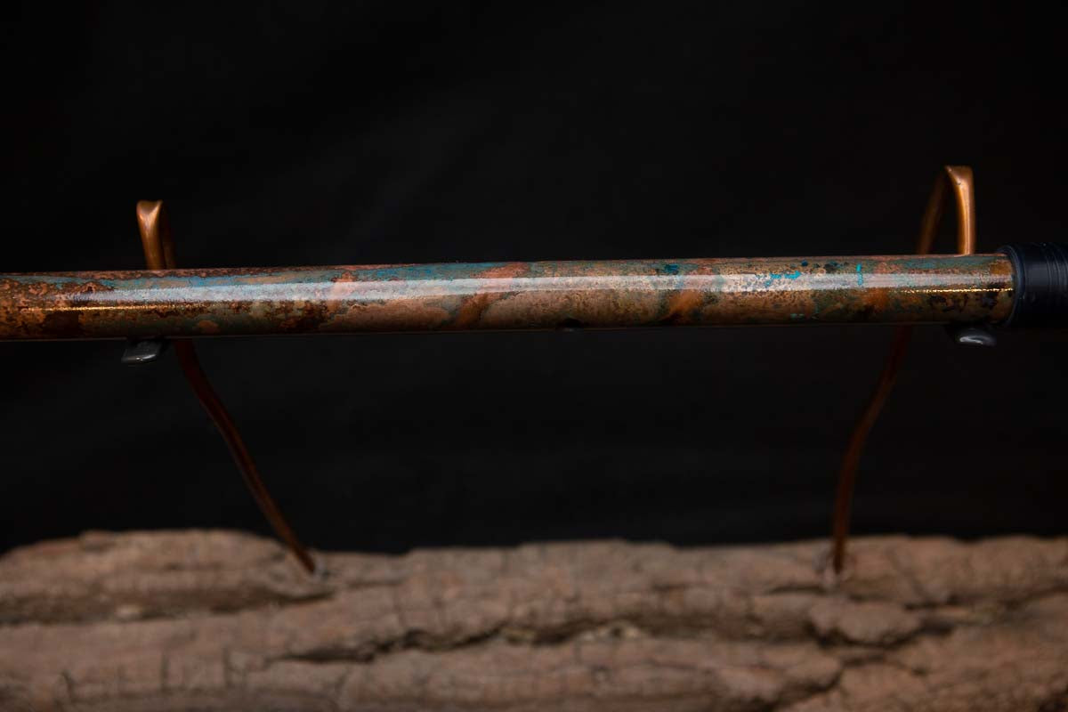 Lullaby Edition Copper Flute #LE0024 in Autumn Patina