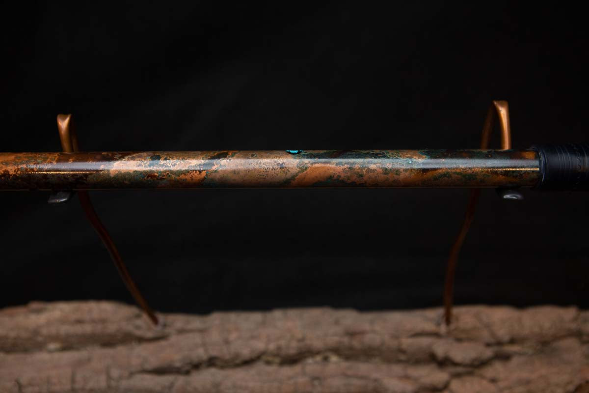 Lullaby Edition Copper Flute #LE0024 in Autumn Patina