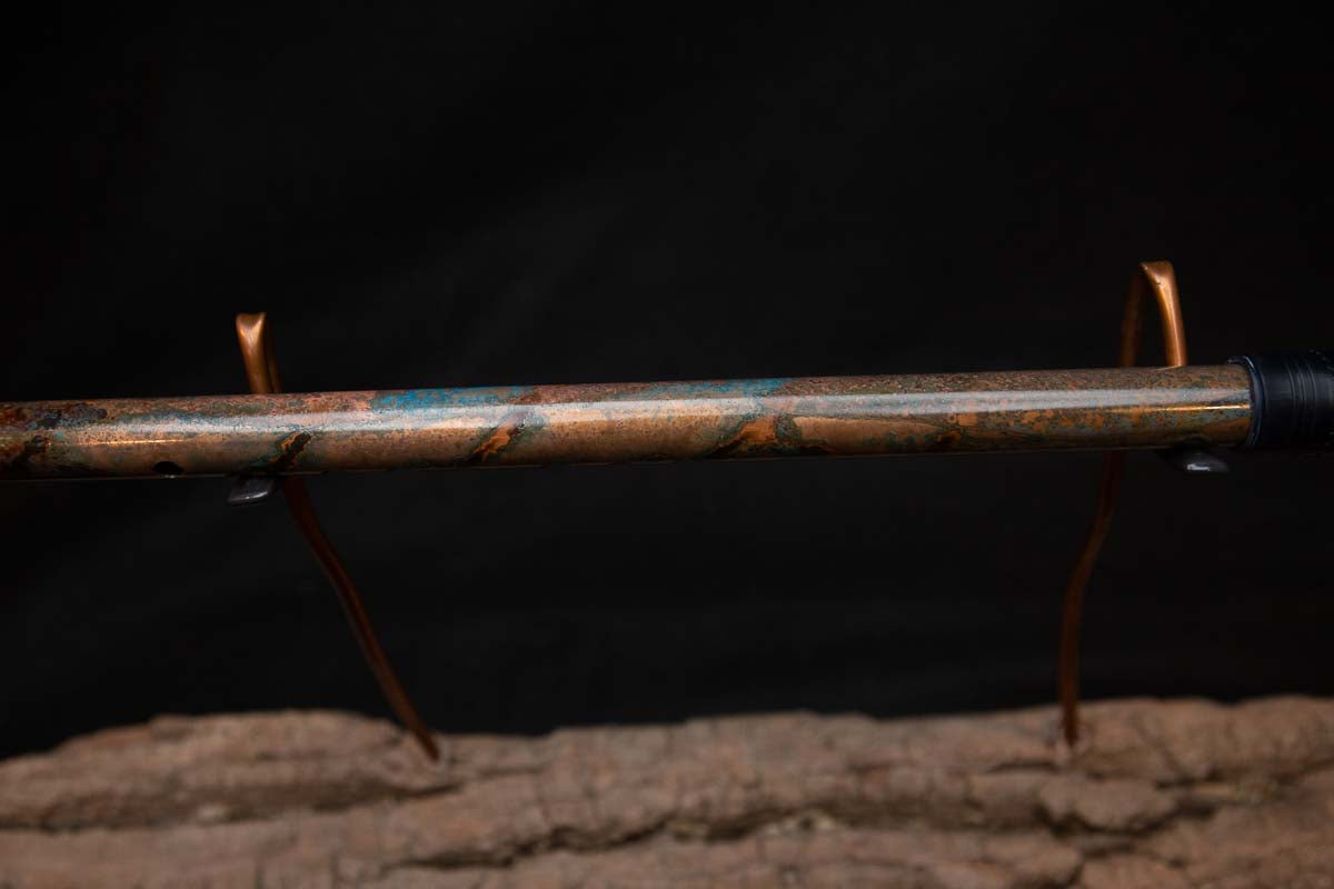 Lullaby Edition Copper Flute #LE0025 in Autumn Patina
