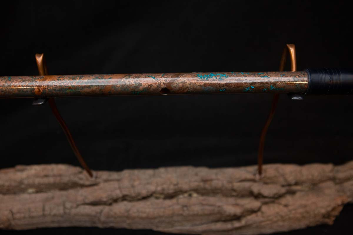 Lullaby Edition Copper Flute #LE0026 in Autumn Patina