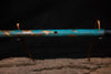 Lullaby Edition Copper Flute #LE0027 in Turquoise Summer