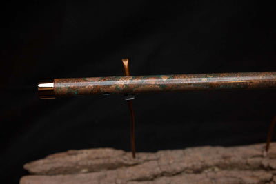 Lullaby Edition Copper Flute #LE0028 in Autumn Patina