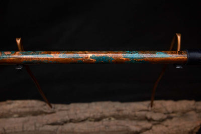 Lullaby Edition Copper Flute #LE0029 in Turquoise Autumn