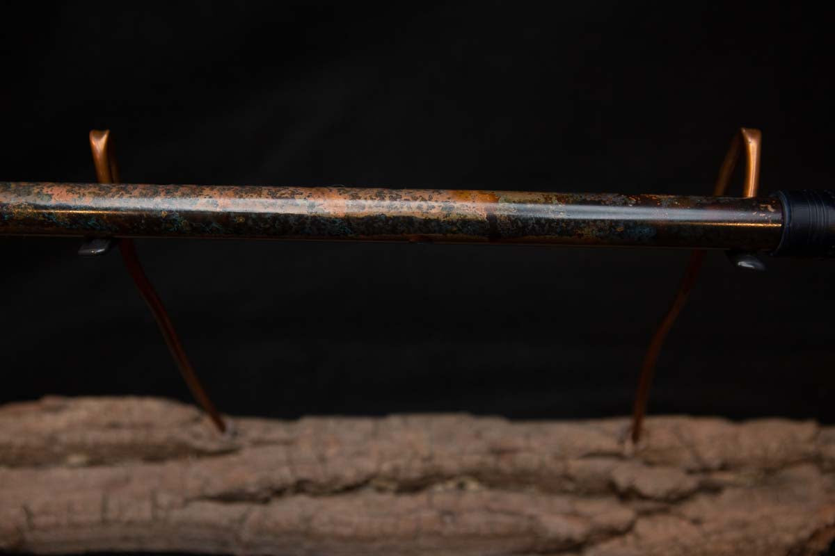 Lullaby Edition Copper Flute #LE0030 in Autumn Patina w/ Brushed Copper Endcap