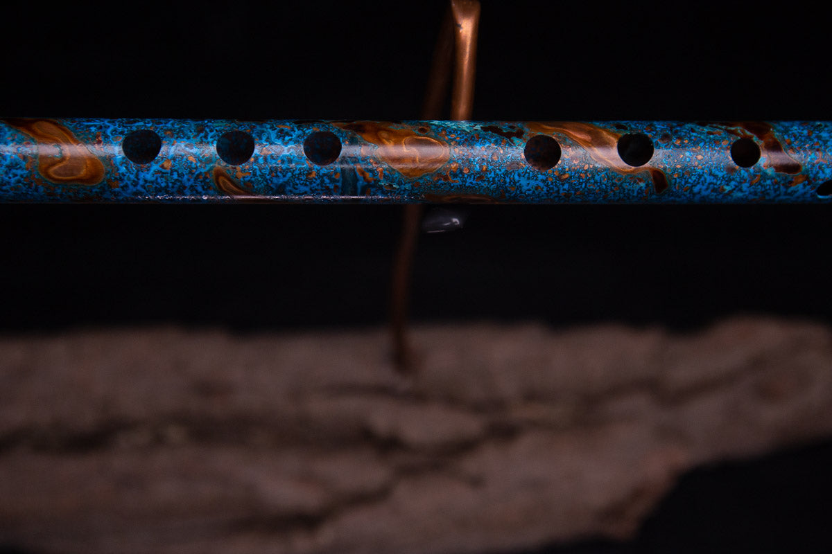 Copper Flute #0037 in Fire & Ice | Low C