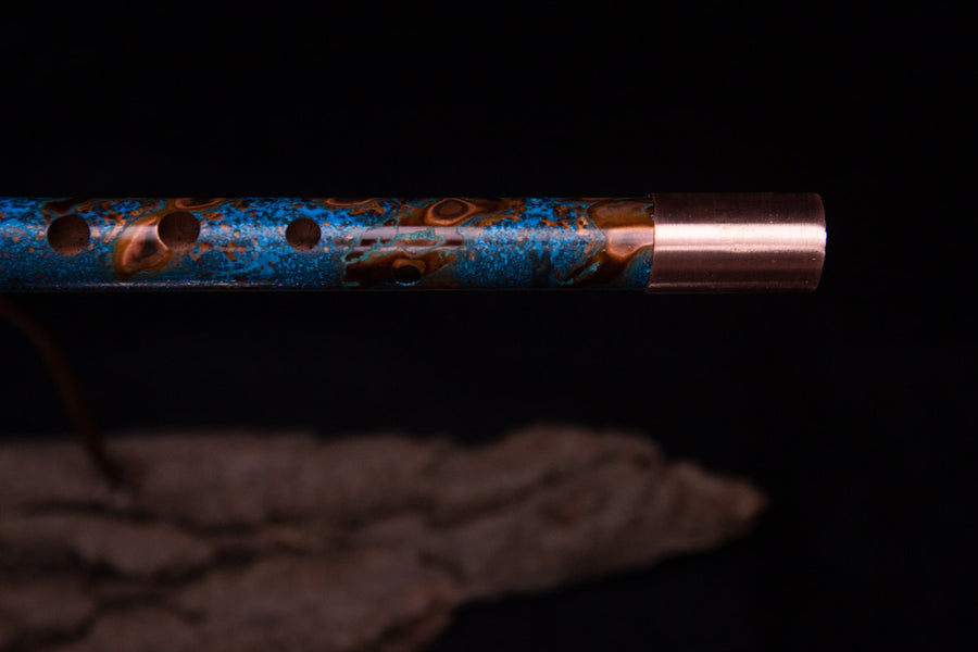 Copper Flute #0039 in Fire & Ice | Low C