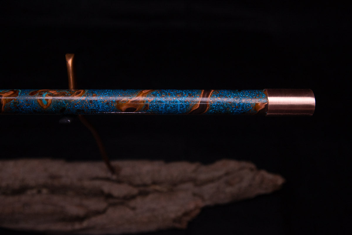 Copper Flute #0039 in Fire & Ice | Low C