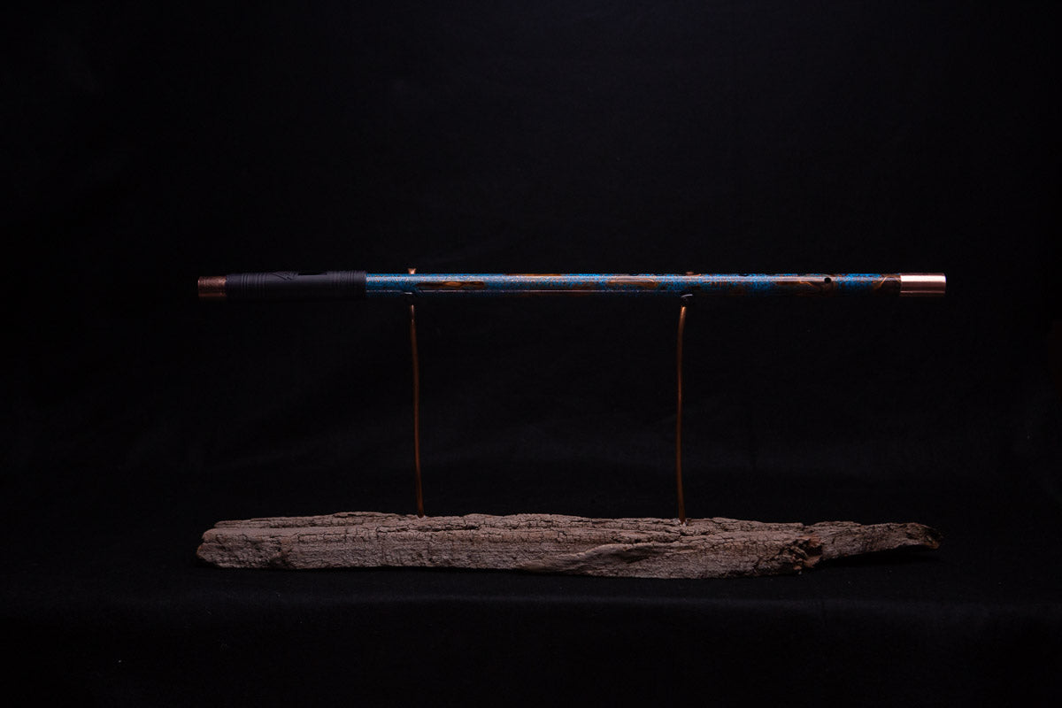 Copper Flute #0040 in Fire & Ice | Low C
