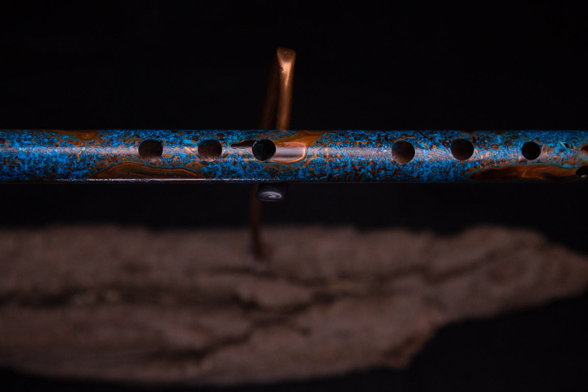 Copper Flute #0040 in Fire & Ice | Low C