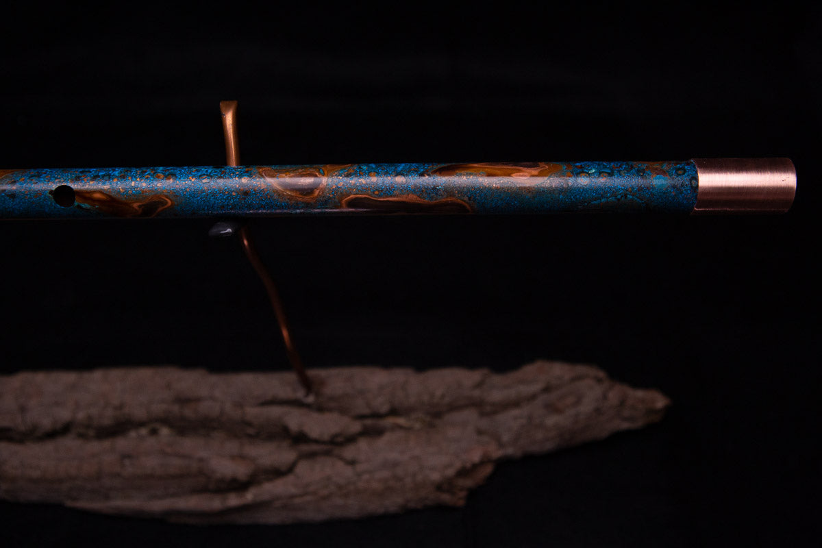 Copper Flute #0040 in Fire & Ice | Low C