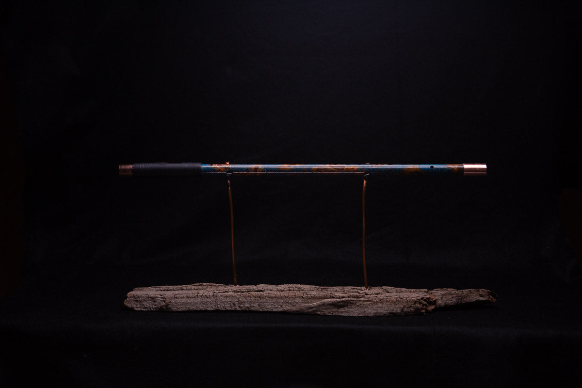 Copper Flute #0041 in Fire & Ice | Low C