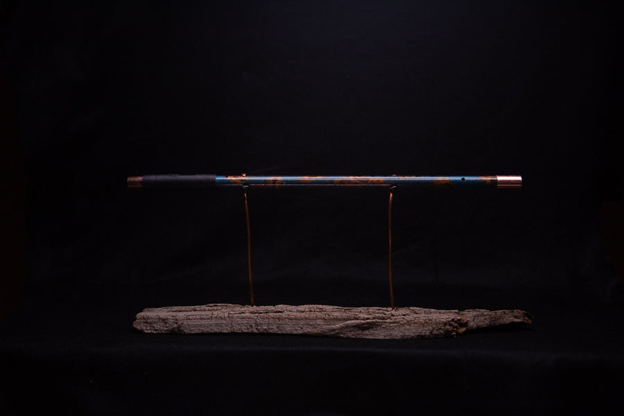 Copper Flute #0041 in Fire & Ice | Low C
