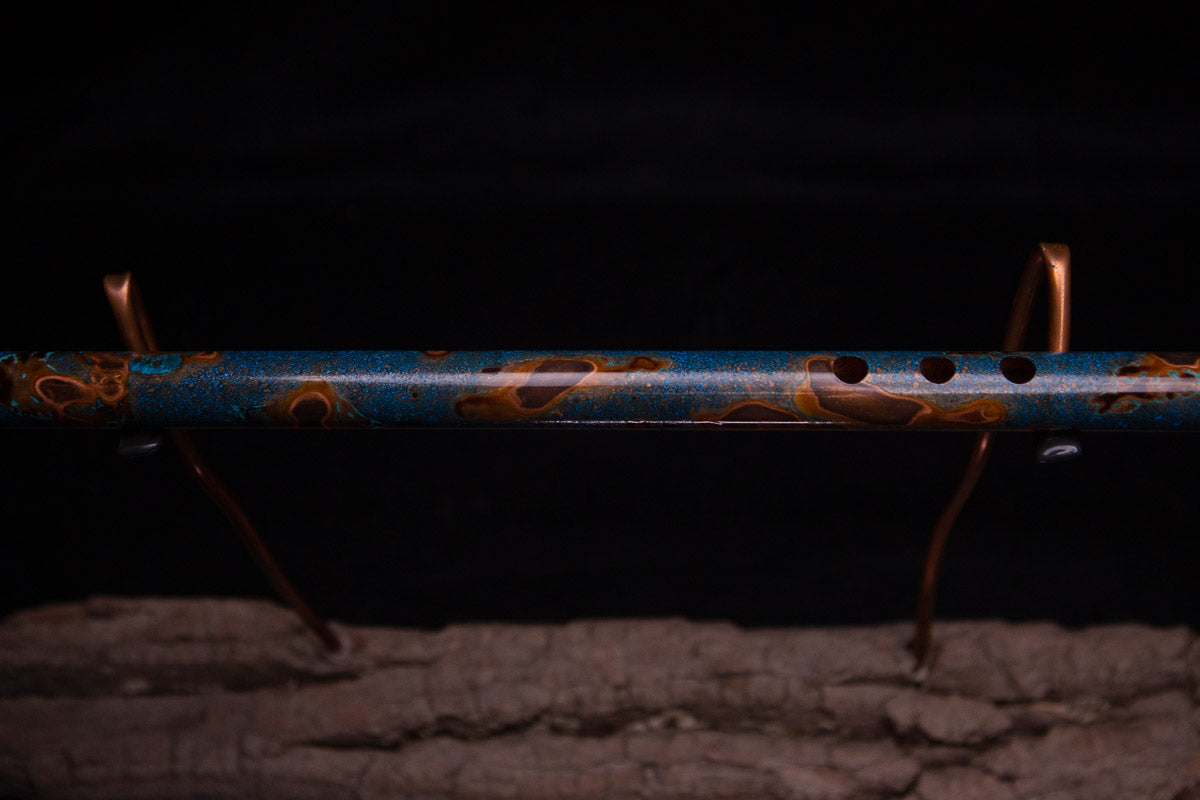 Copper Flute #0041 in Fire & Ice | Low C