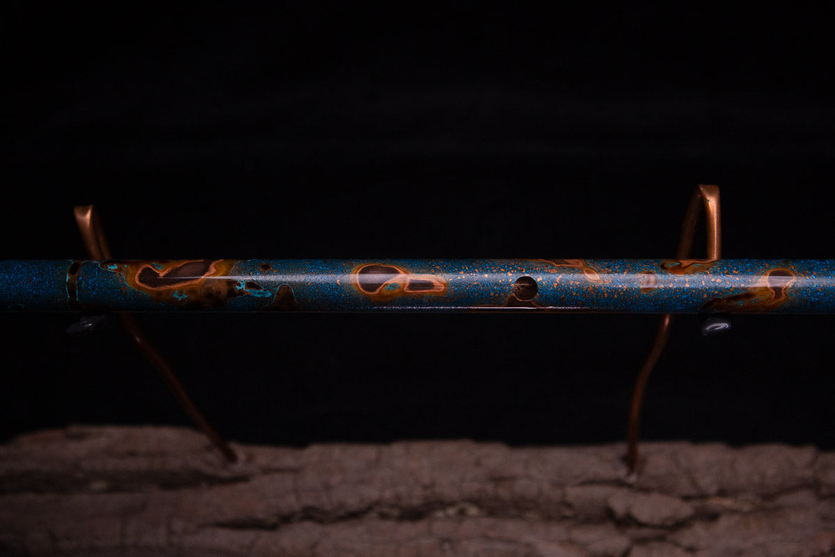 Copper Flute #0041 in Fire & Ice | Low C