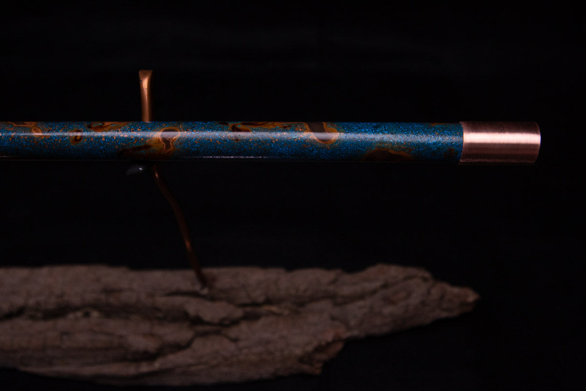 Copper Flute #0041 in Fire & Ice | Low C