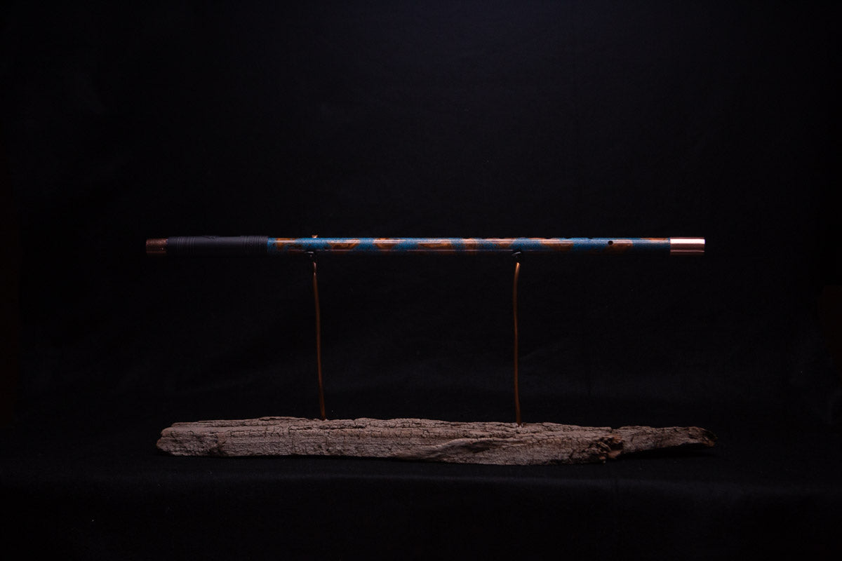Copper Flute #0042 in Fire & Ice | Low C