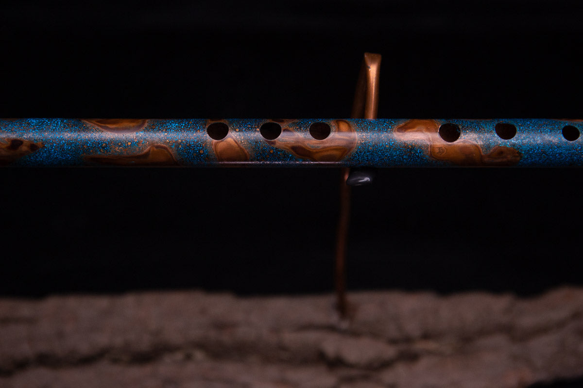 Copper Flute #0042 in Fire & Ice | Low C