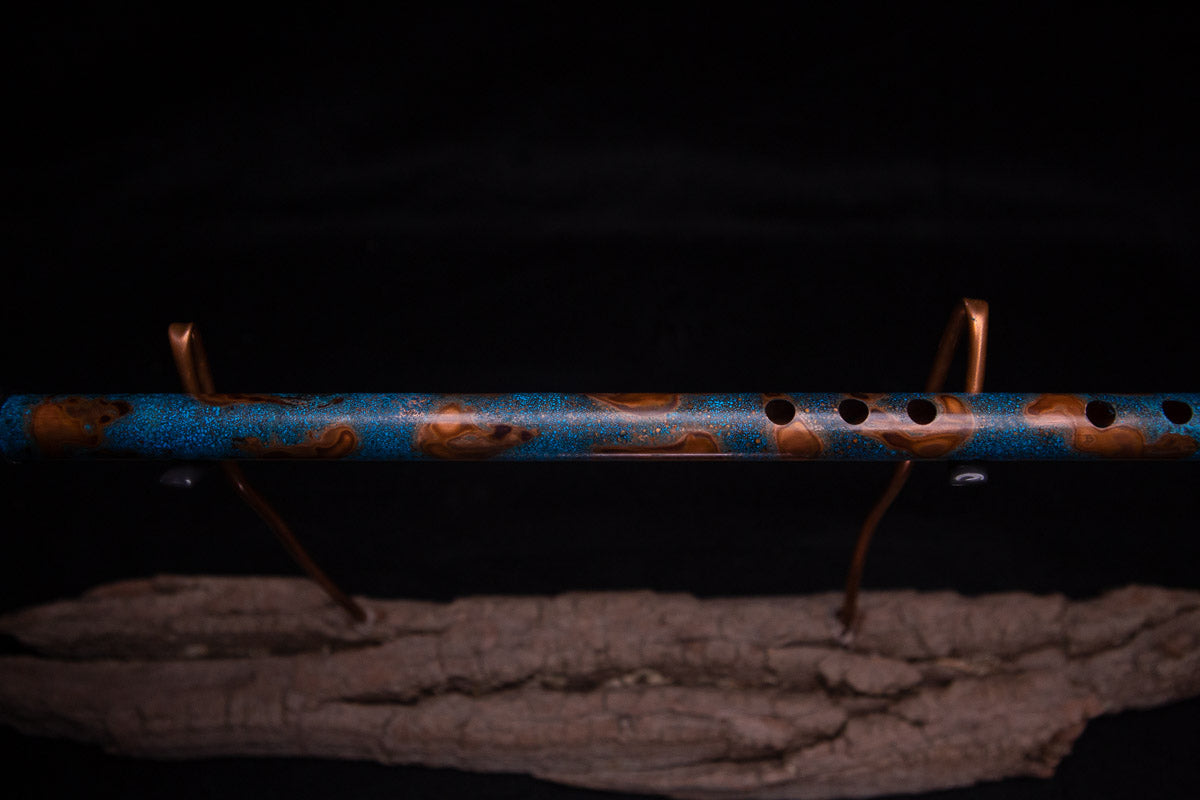 Copper Flute #0042 in Fire & Ice | Low C