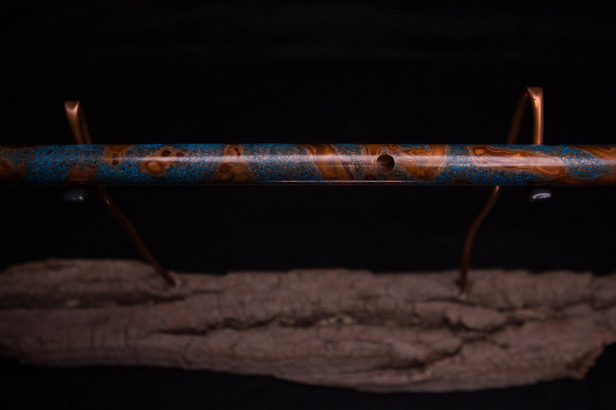 Copper Flute #0042 in Fire & Ice | Low C