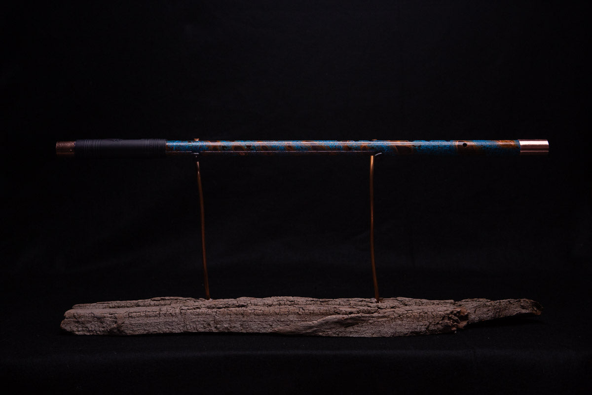 Copper Flute #0043 in Fire & Ice | Low C
