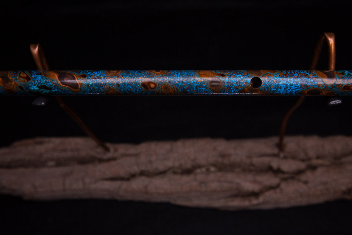 Copper Flute #0043 in Fire & Ice | Low C