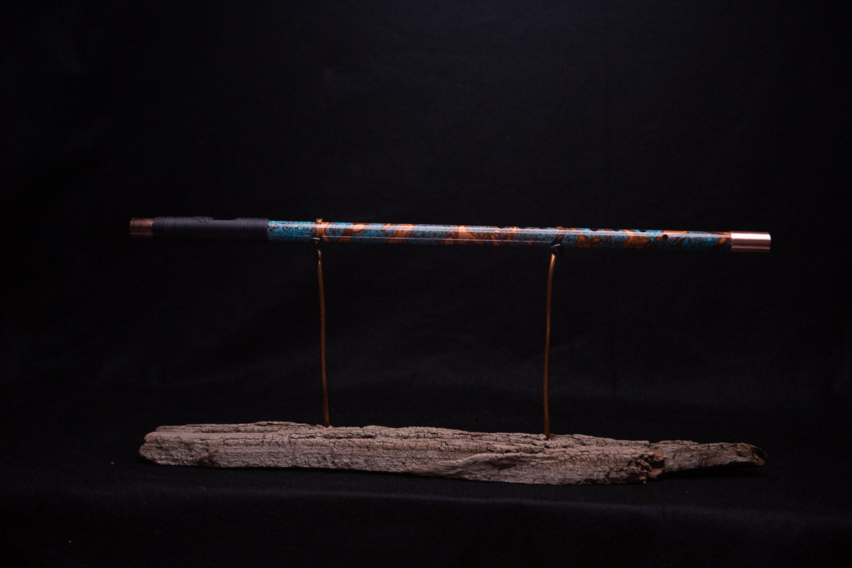 Copper Flute #0050 in Arctic Burl | Low C