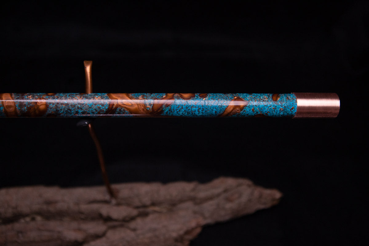Copper Flute #0050 in Arctic Burl | Low C