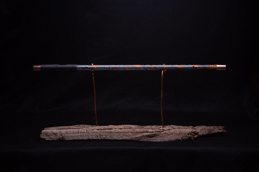 Copper Flute #0051 in Arctic Burl | Low C