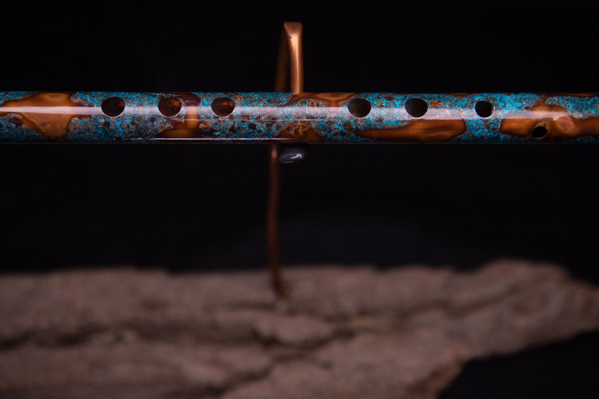 Copper Flute #0051 in Arctic Burl | Low C