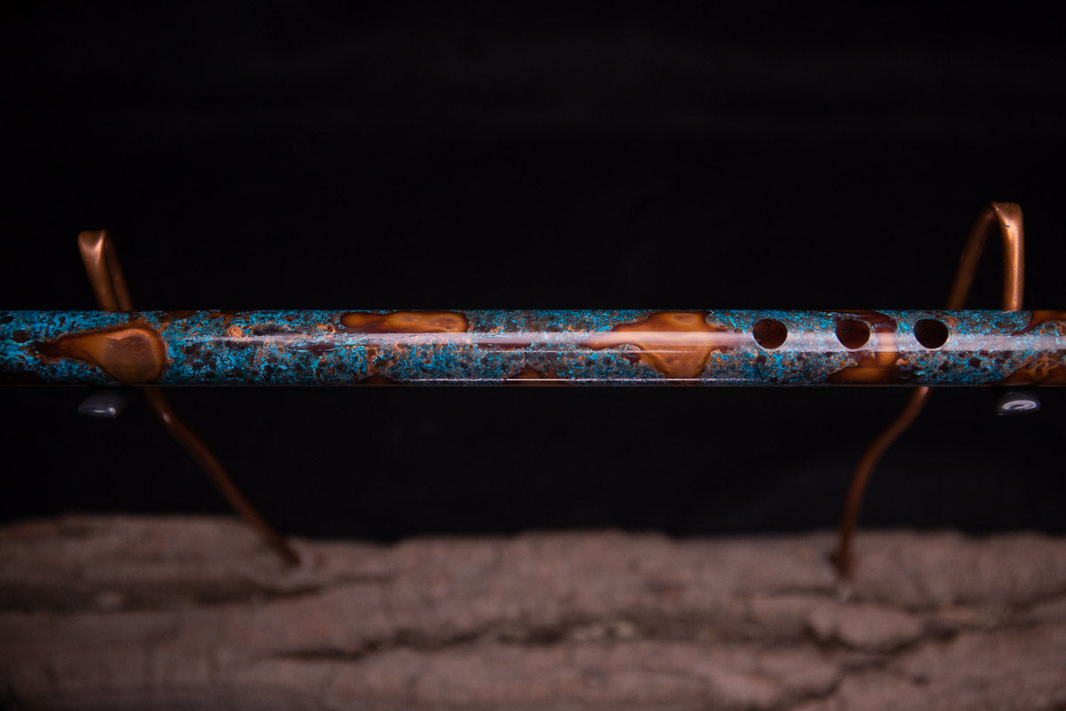 Copper Flute #0051 in Arctic Burl | Low C