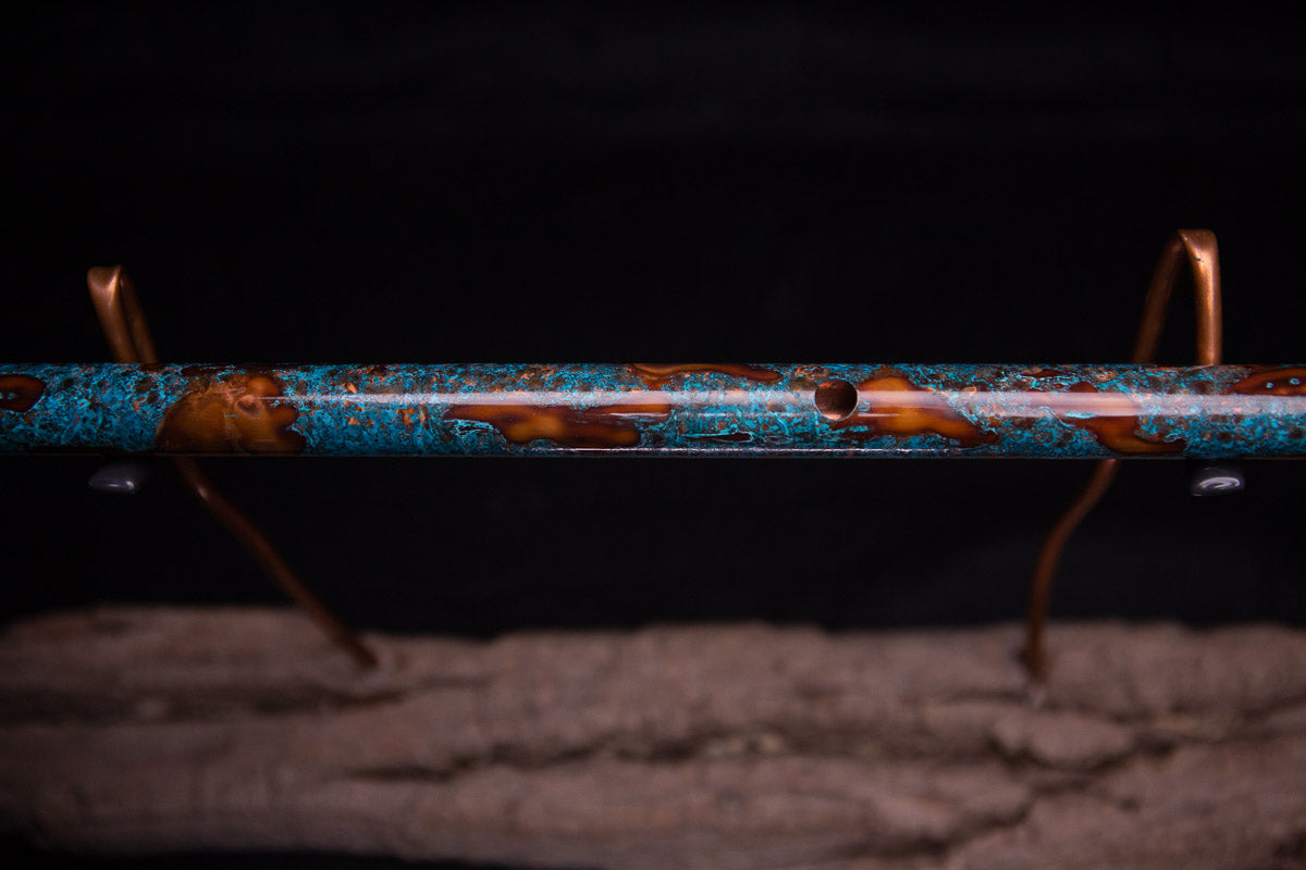 Copper Flute #0051 in Arctic Burl | Low C