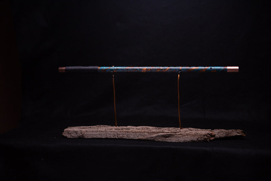 Copper Flute #0052 in Arctic Burl | Low C
