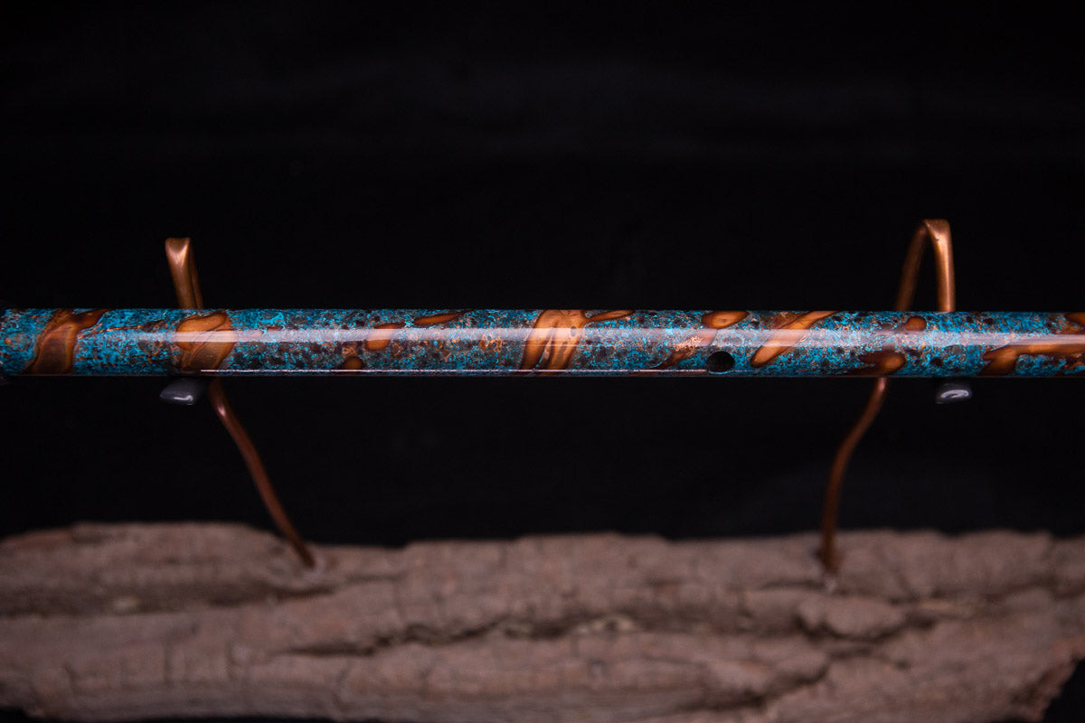 Copper Flute #0052 in Arctic Burl | Low C