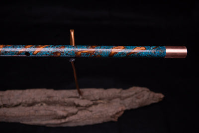 Copper Flute #0052 in Arctic Burl | Low C