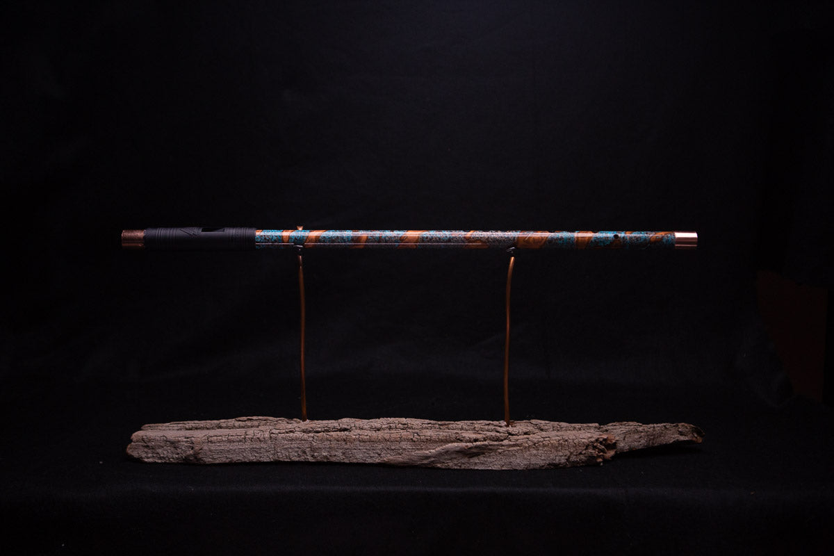 Copper Flute #0053 in Arctic Burl | Low C
