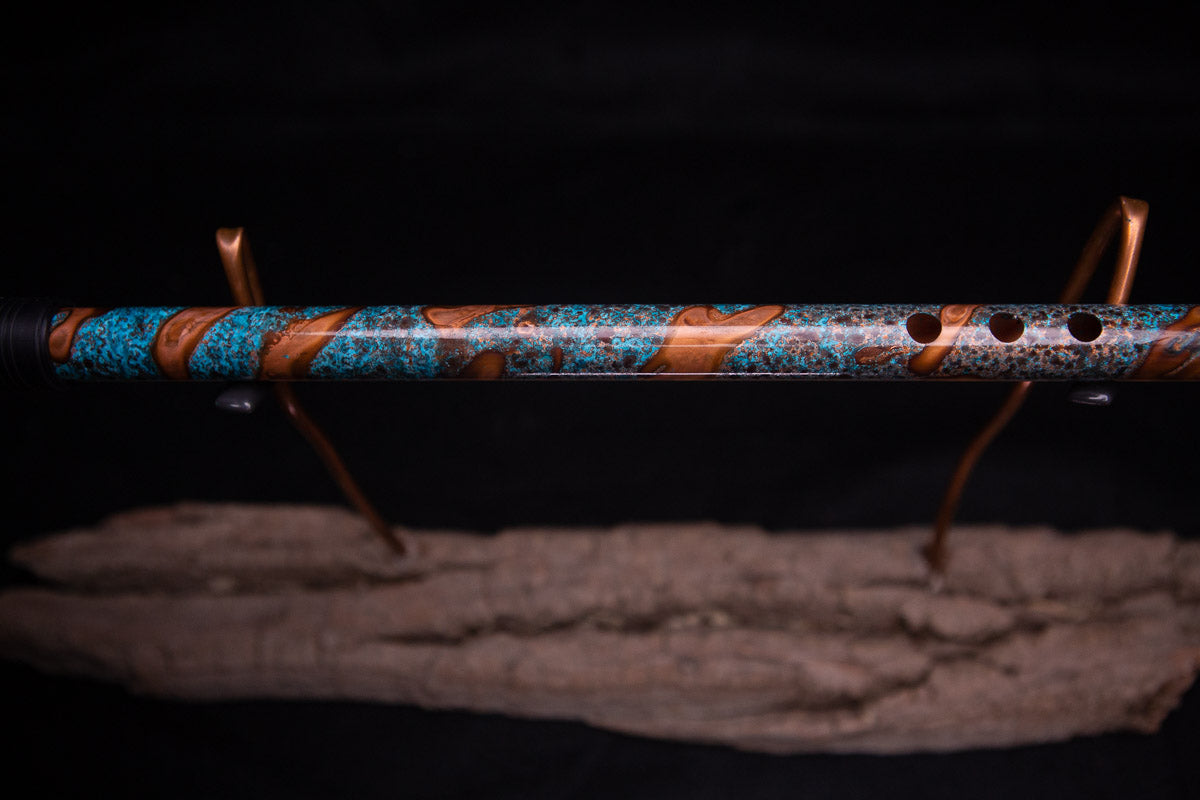 Copper Flute #0053 in Arctic Burl | Low C