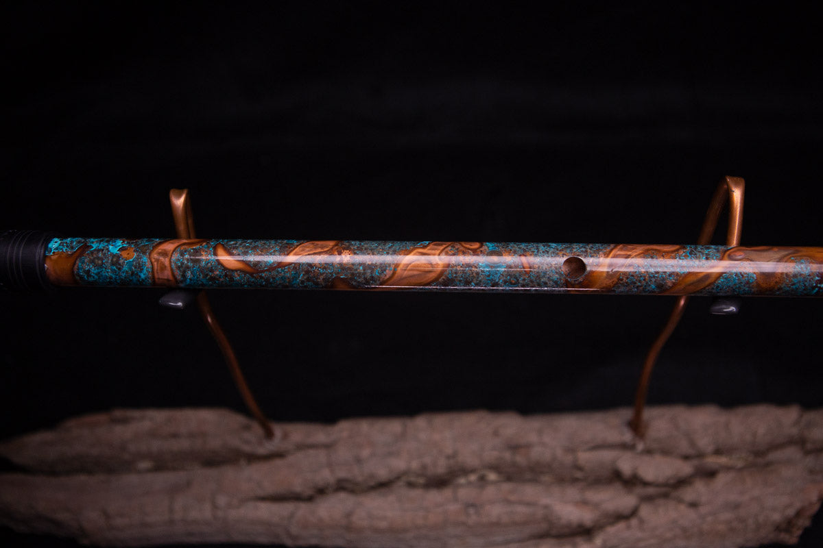 Copper Flute #0053 in Arctic Burl | Low C