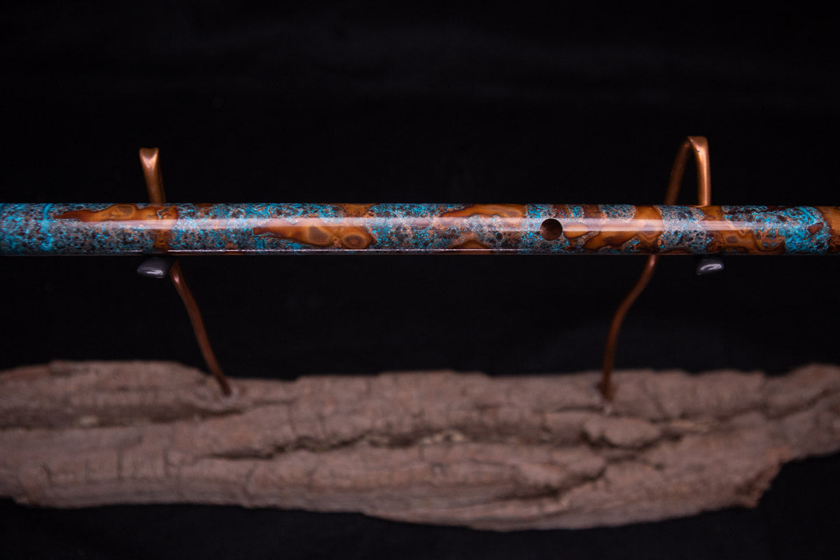 Copper Flute #0054 in Arctic Burl | Low C