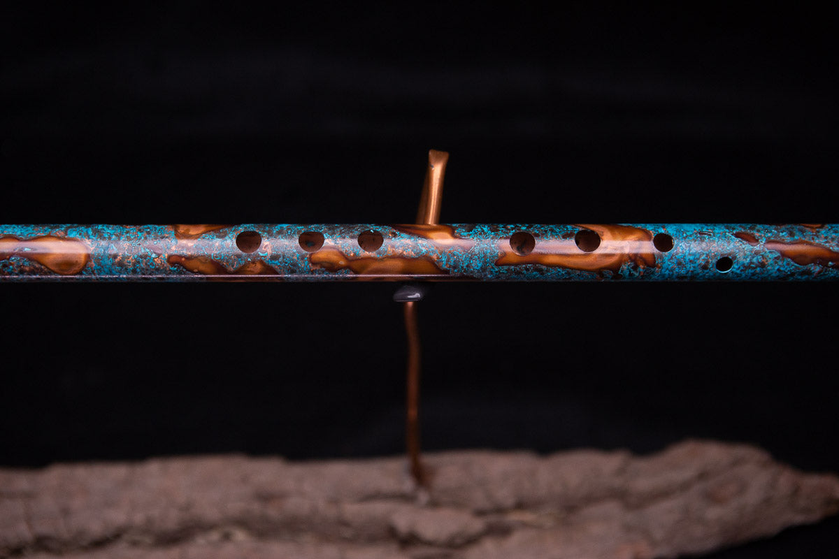 Copper Flute #0055 in Arctic Burl | Low C