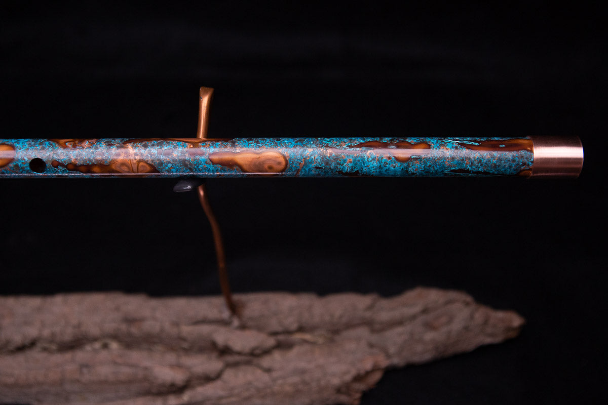 Copper Flute #0055 in Arctic Burl | Low C
