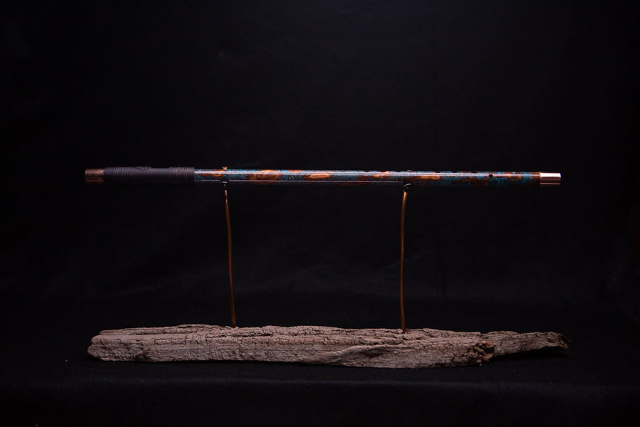 Copper Flute #0056 in Arctic Burl | Low C