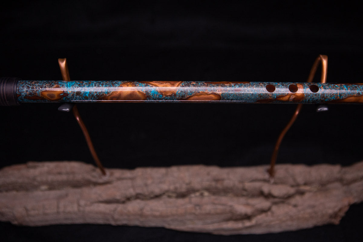 Copper Flute #0056 in Arctic Burl | Low C