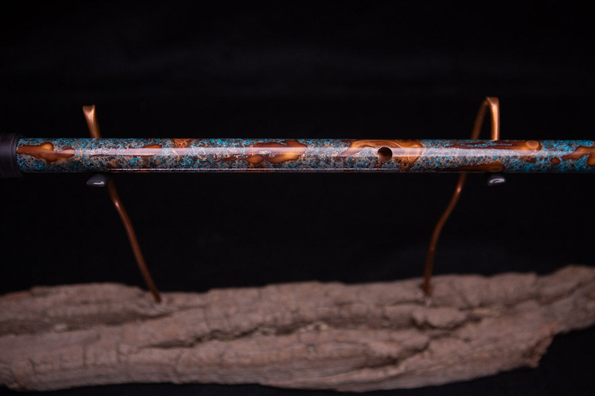 Copper Flute #0056 in Arctic Burl | Low C